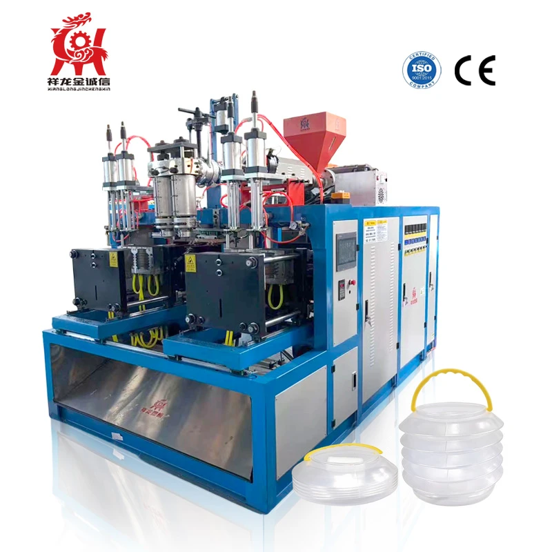 2+2 Magni Awtomatiċi tal-Blow Molding Elettriku għal Prodotti Żgħar HDPE